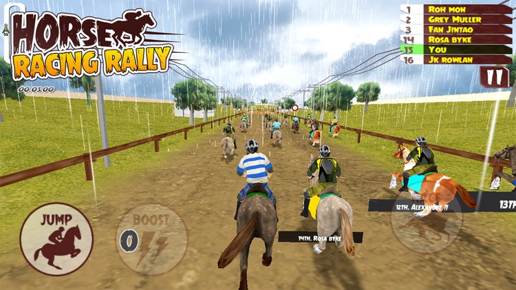 Horse Riding Racing Rally