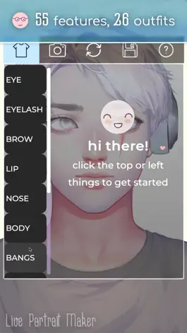 Game screenshot Live Portrait Maker: Guys apk