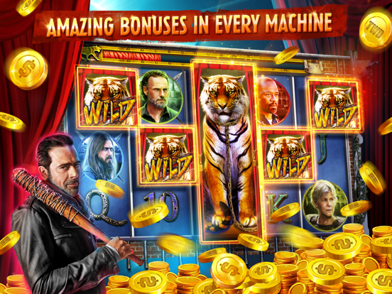 The Walking Dead Casino Slots iPad app afbeelding 4