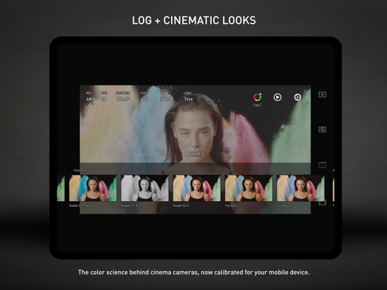 Protake - Mobile Cinema Camera iPad screenshot 4 - Photo & Video app