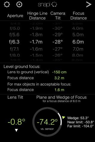 Tilt Calculator screenshot 2