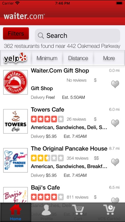 Waiter.com Food Delivery screenshot-6