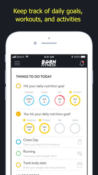 Born Fitness Screenshot