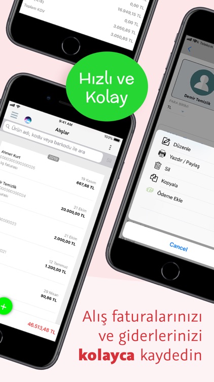 İşbaşı – Ön Muhasebe&e-Fatura screenshot-3