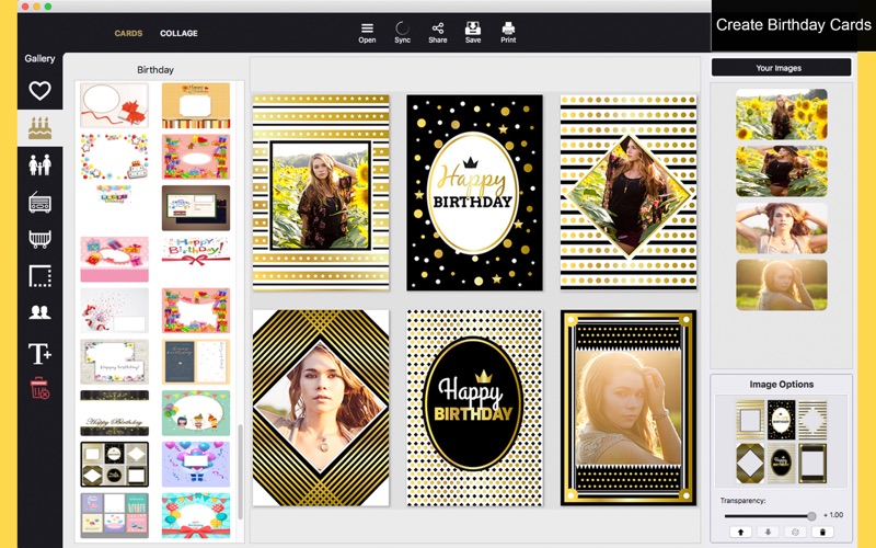 Screenshot #3 pour Pic Collage Creator - Cards