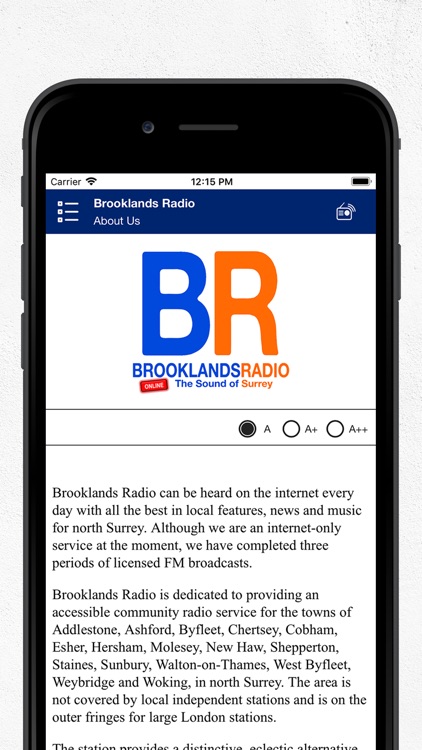Brooklands Radio screenshot-3
