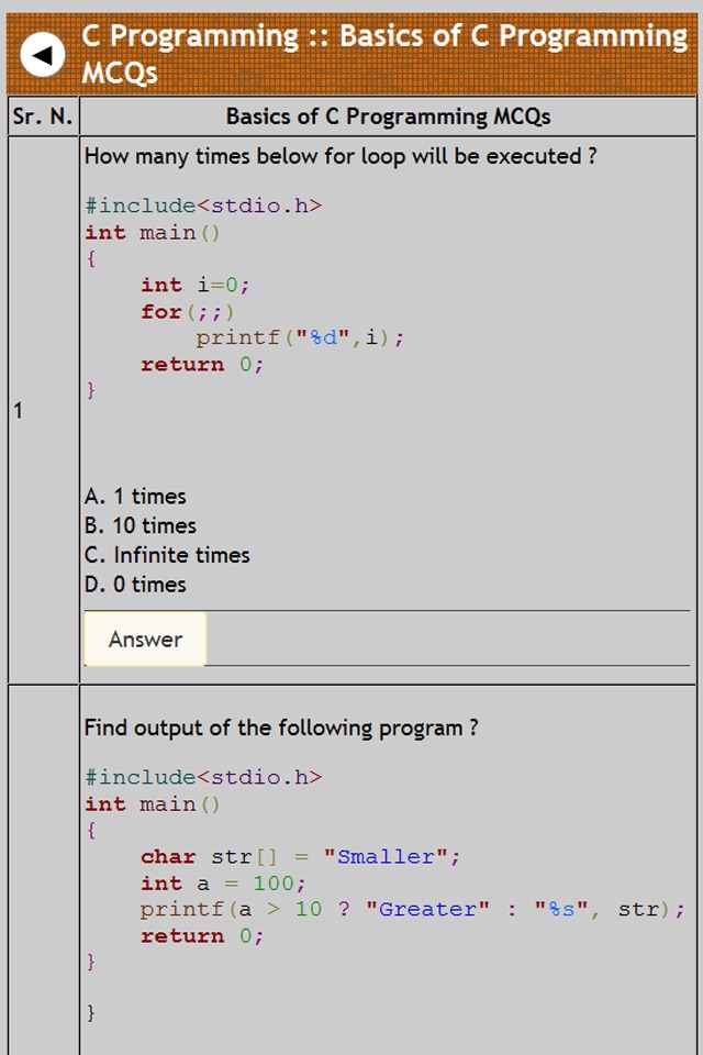 Learn C Programming screenshot 4