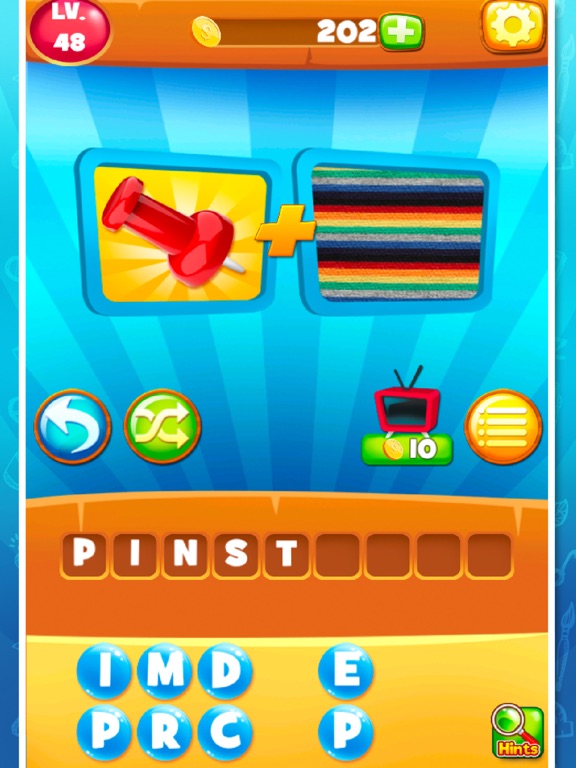 Word Snap - Brain Pic Games iPad screenshot