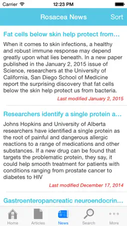 Rosacea by AZoMedical screenshot 4