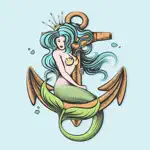 Mermaid Spirit Stickers App Cancel