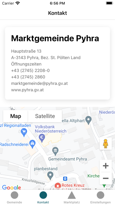 Marktgemeinde Pyhra Screenshot