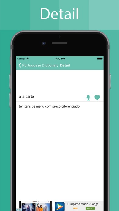 Screenshot #3 pour Portuguese Dictionary Offline