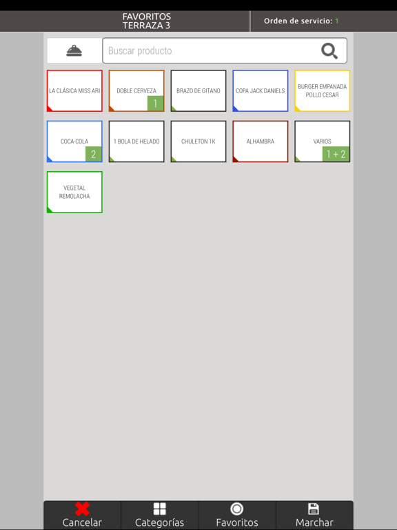 Screenshot #6 pour Camarero10 - Comandas Móviles