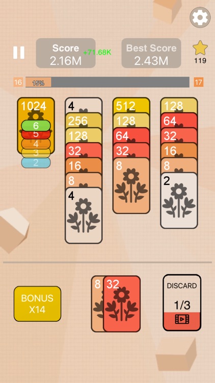 2048 Solitaire Hot