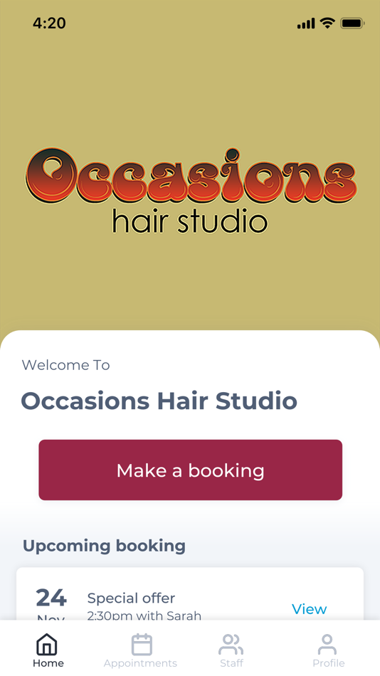 Occasions Hair Studio - 3.4.0 - (iOS)