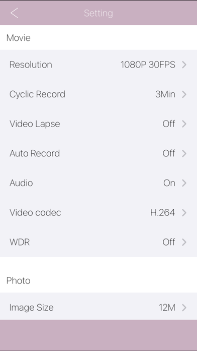 WiFi BodyCam Screenshot
