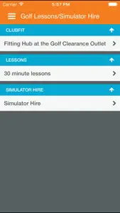 Golftec Australia screenshot #3 for iPhone