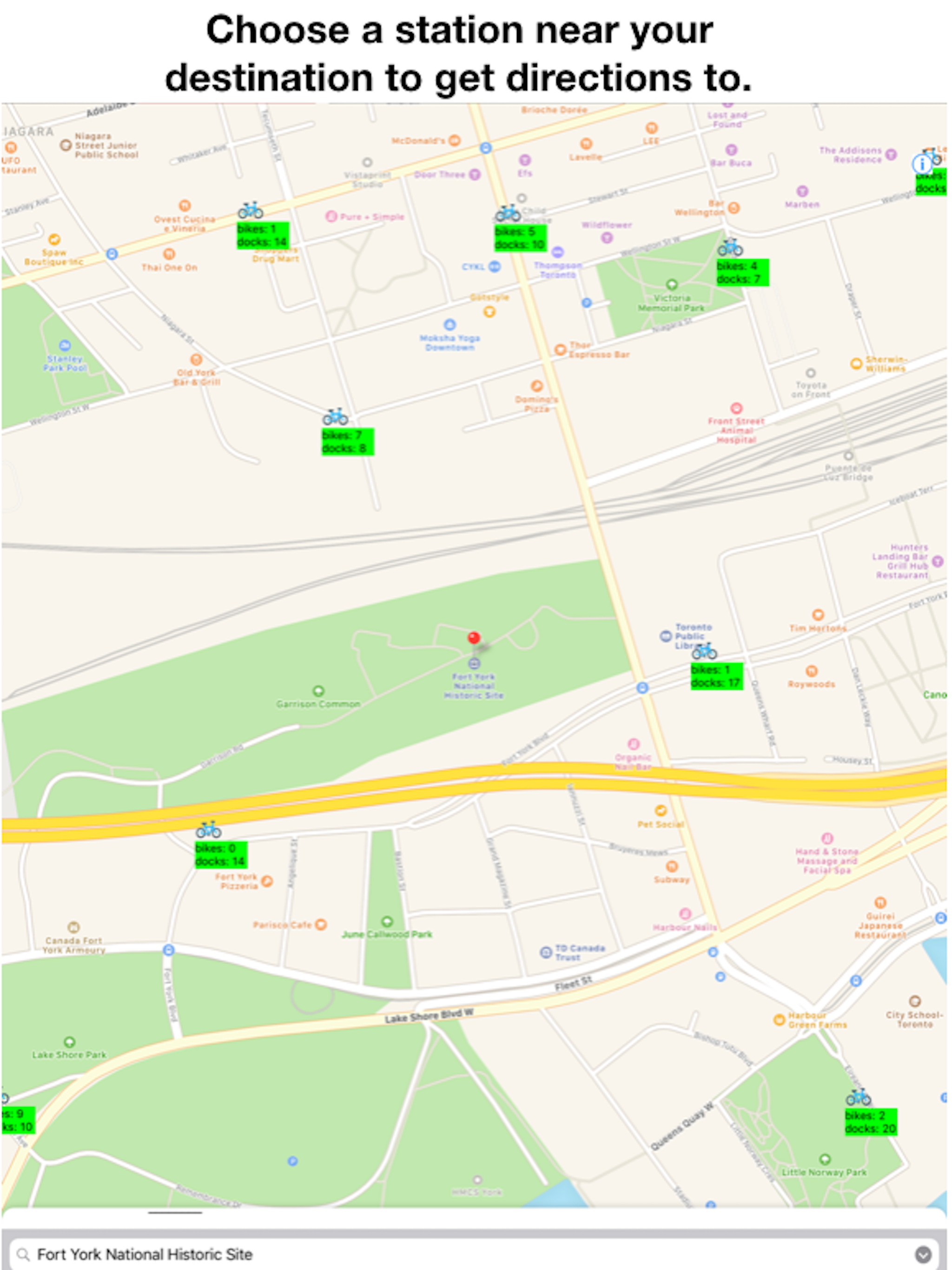 Bike Stations Toronto screenshot 10