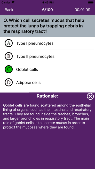Nclex-RN Mock 10000 Questions iPhone screenshot 6 - Education app