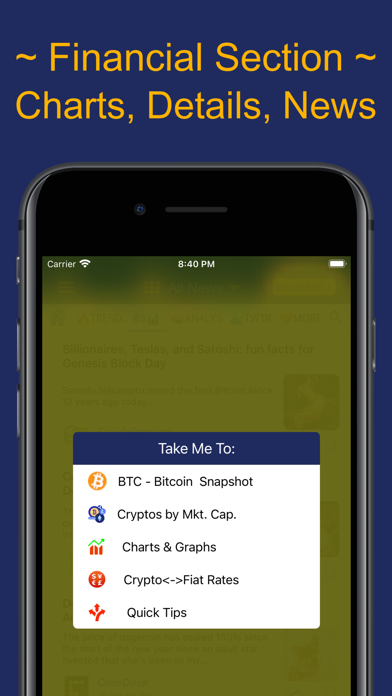 BTCnews - Bitcoin Crypto News Screenshot