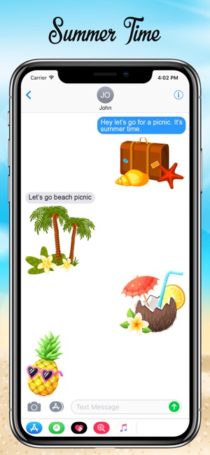 Summer Time Love Emojis(圖3)-速報App