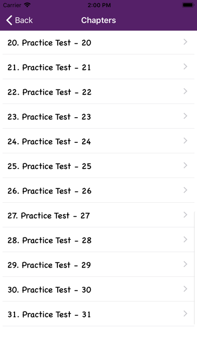 Screenshot #3 pour Prometric Exam Mock Tests