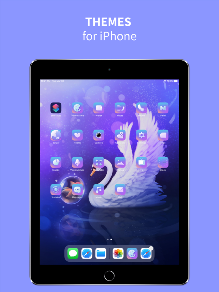 Theme Store widget changer