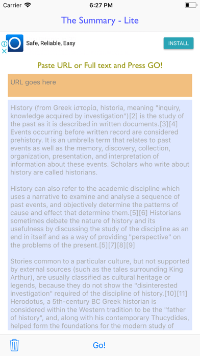 Screenshot #2 pour The Summary Lite