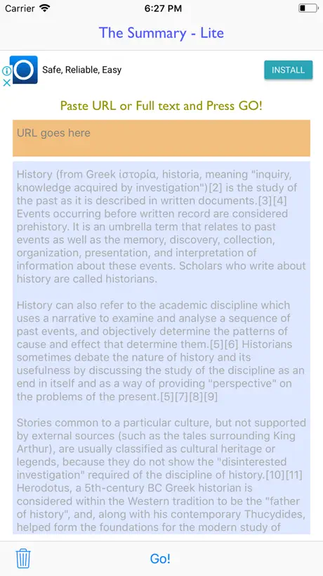 The Summary Lite