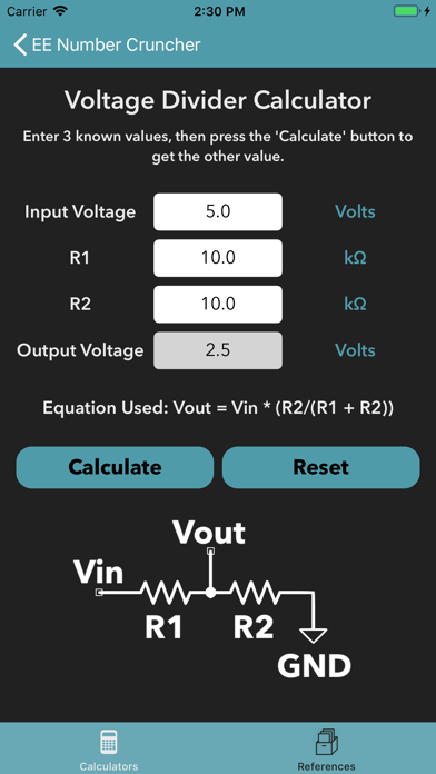 EE Number Cruncher Screenshot