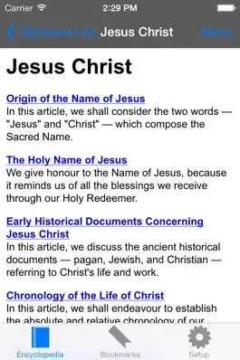Game screenshot Catholic Encyclopedia mod apk