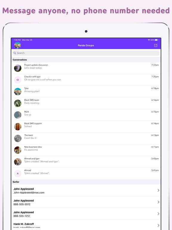 Screenshot #5 pour Sonic AI - Audio Messenger