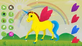 Game screenshot Unicorn Coloring dressup hack