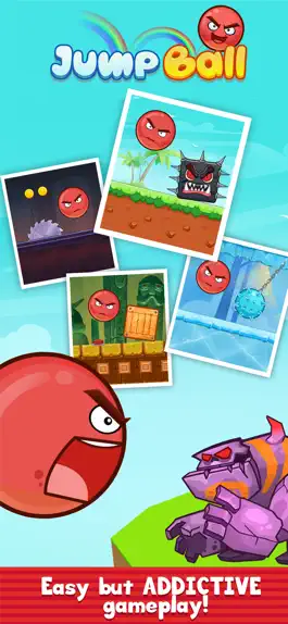 Game screenshot Jump Ball Adventure: 2021 Game apk