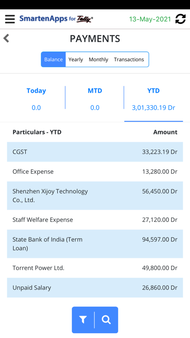 SmartenApps for Tally Screenshot