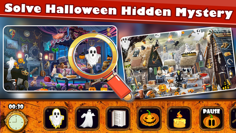 #3. Halloween Hidden Objects Games (iOS) Podle: Abhishek Akhani