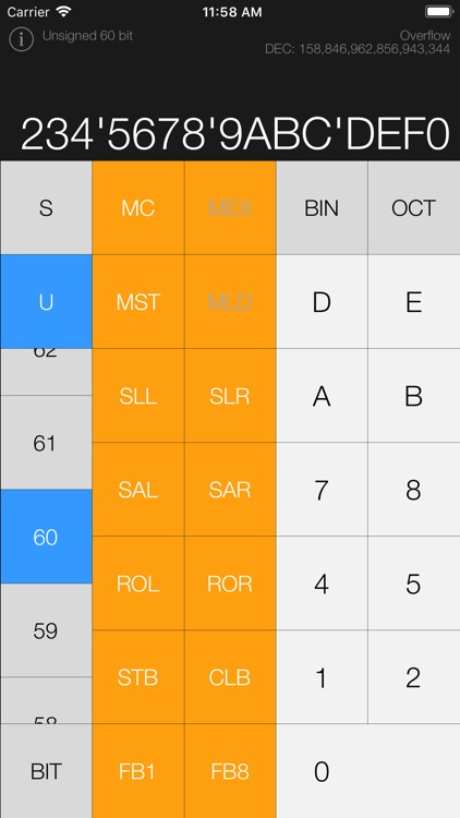 Simple Hex Calc