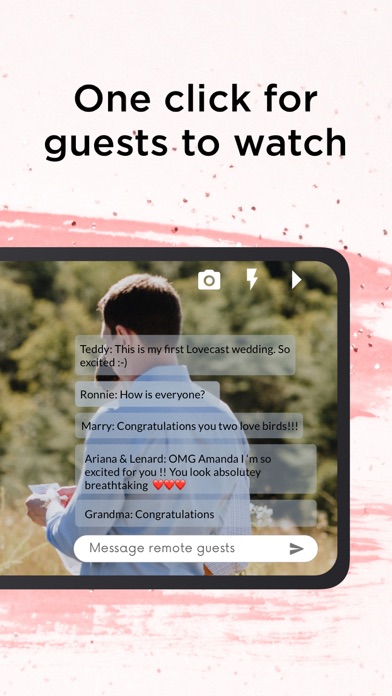 Lovecast - Event Livestream Screenshot