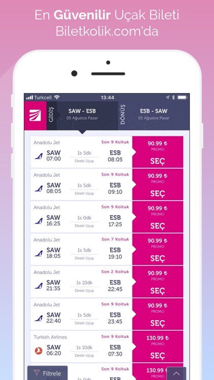 Biletkolik Uçak&Otobüs Bileti