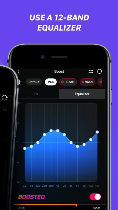 低音とボリュームのブースター,イコライザー 音量調整 アプリのおすすめ画像3