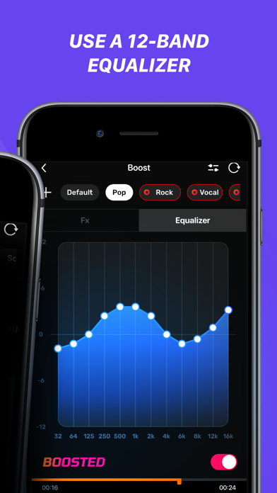 Volume Bass Booster-Equalizer+ Screenshot