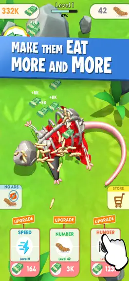 Game screenshot Idle Maggots - Simulator Game apk