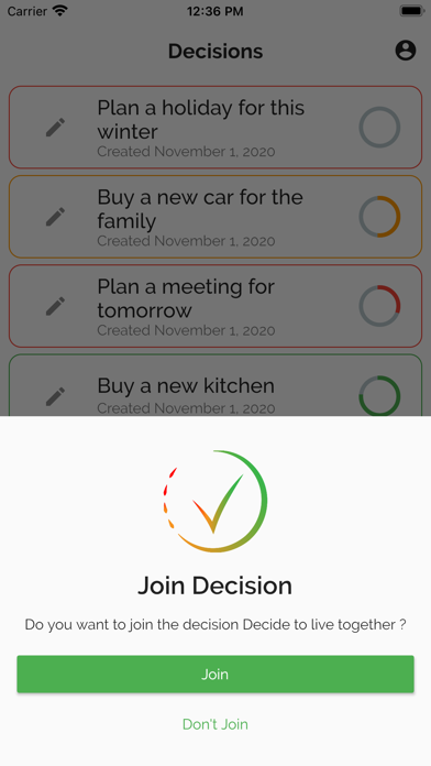 Pros-Cons - Decision Maker Screenshot
