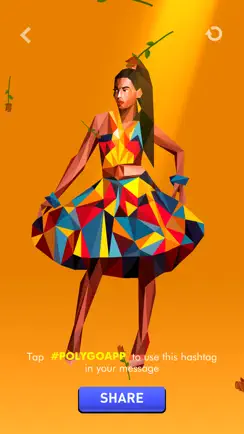 PolyGO - LowPoly Coloring Book iPhone image 2