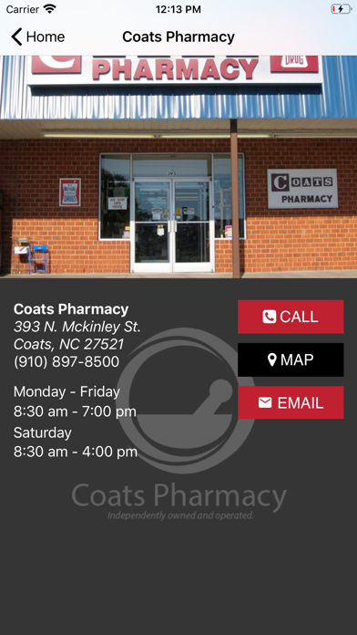 Coats Pharmacy by Vow Screenshot