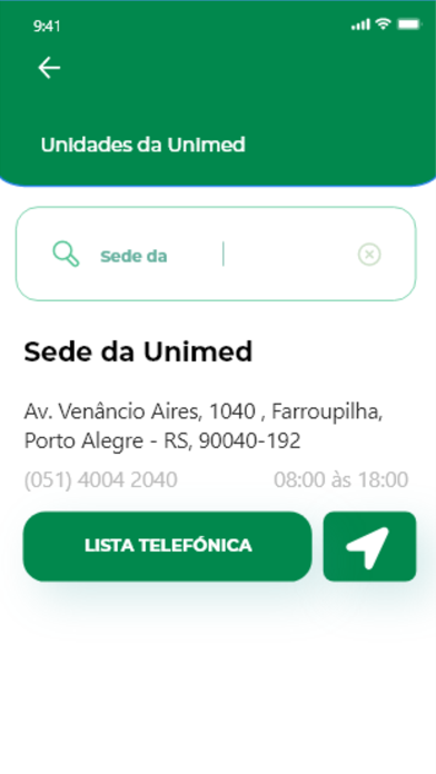 Unimed Cooperado SE Screenshot
