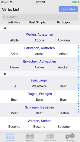 Game screenshot Englische Verben - iVerbs mod apk