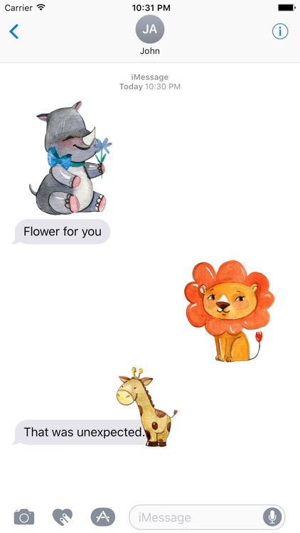 Watercolor Beautiful Animals screenshot-4