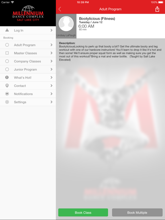 App screenshot