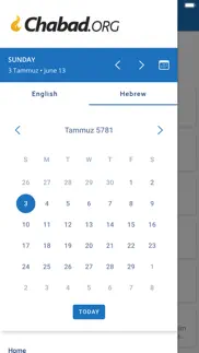 chabad.org daily torah study iphone screenshot 4